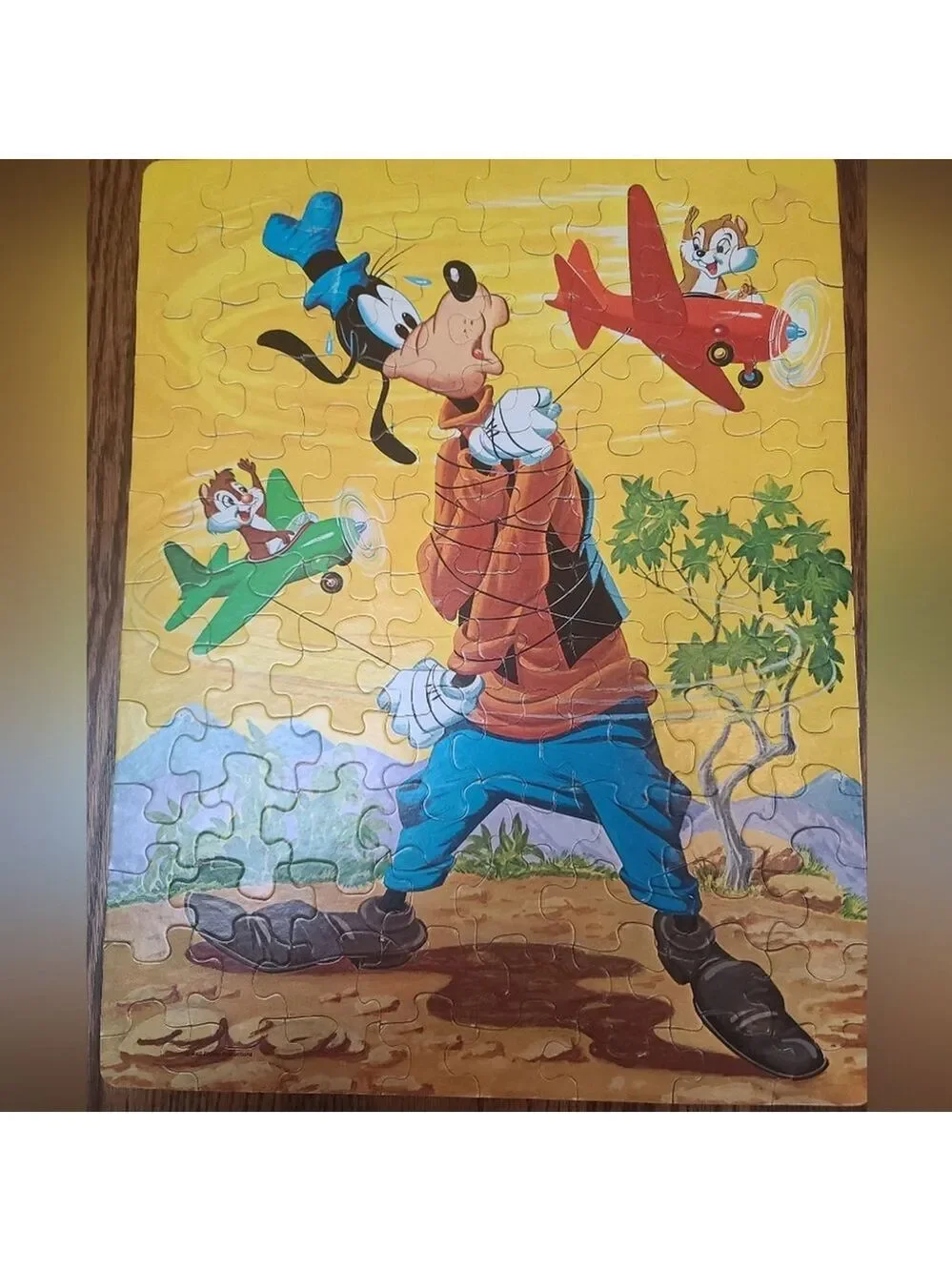 Vintage Disney Puzzles: Mickey, Goofy & Pluto 100 pcs